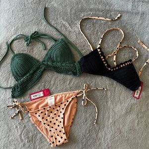 Swim suit collection.